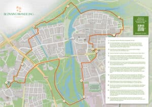 Bezinningsroute plattegrond